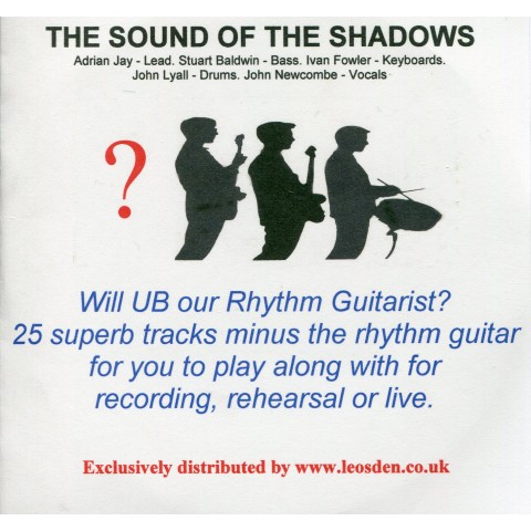 Adrian Jay  - "WILL UB OUR RHYTHM GUITARIST?" (Issue 2) - THE SOUND OF THE SHADOWS  - Backing Track CD