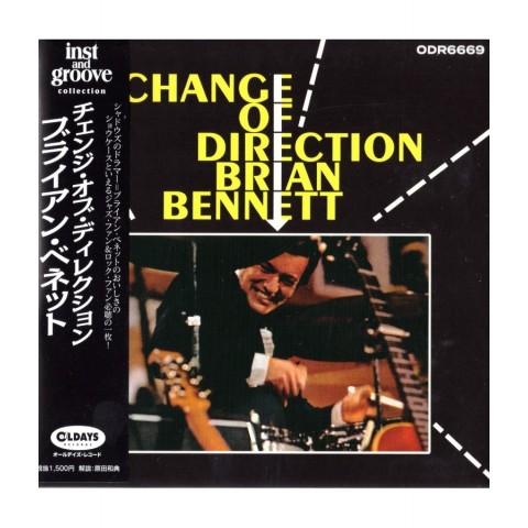 BRIAN BENNETT - CHANGE OF DIRECTION - JAPANESE  IMPORT CD