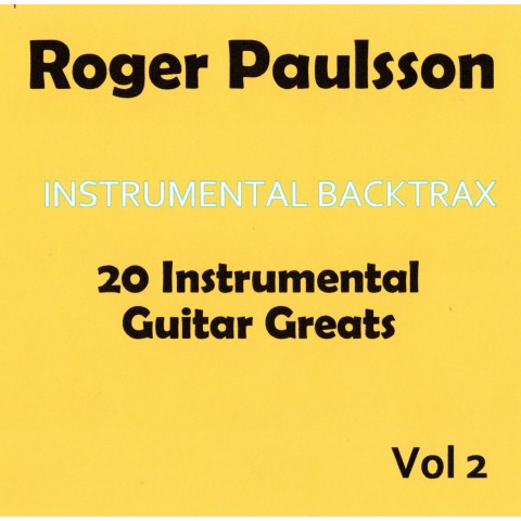 ROGER PAULSSON - INSTRUMENTAL BACKTRAX VOL 2 - CD WITH TABS