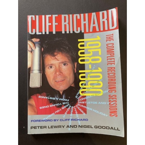 CLIFF RICHARD - THE COMPLETE RECORDING SESSIONS 1958 - 1990. BOOK